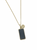 Gold and Onyx Necklace