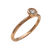Rose Gold and Diamond Stackable Ring