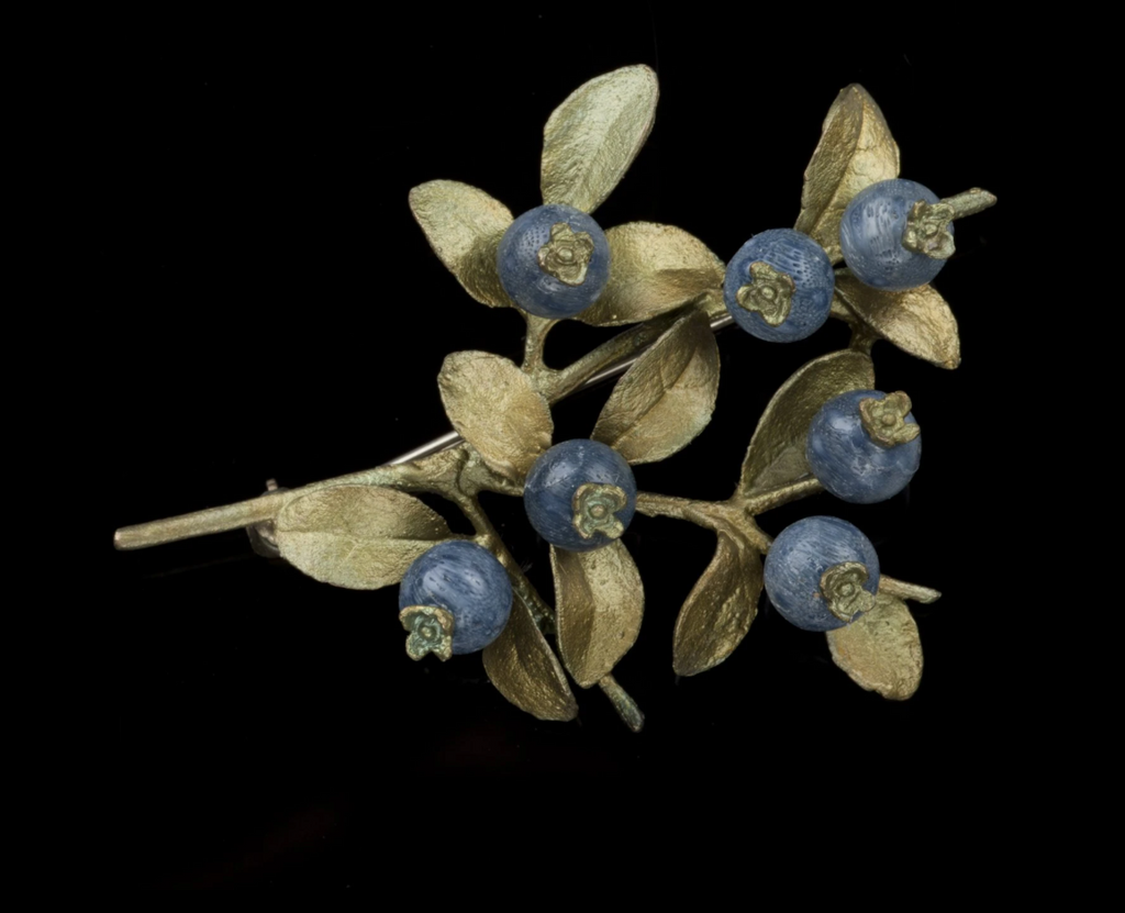 Blueberry Brooch