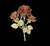 Red Rose Brooch - Statement