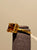 Paragon 14k emerald cut CITRINE & diamond ring