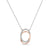 Bassali 14k diamond "ovals" necklace