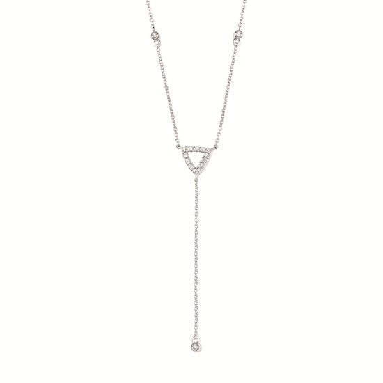 Ostbye sterling silver diamond necklace