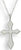 Nicole Barr sterling silver white cross