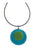Turquoise olive necklace