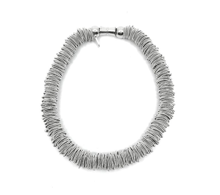Silver Spring Ring Necklace