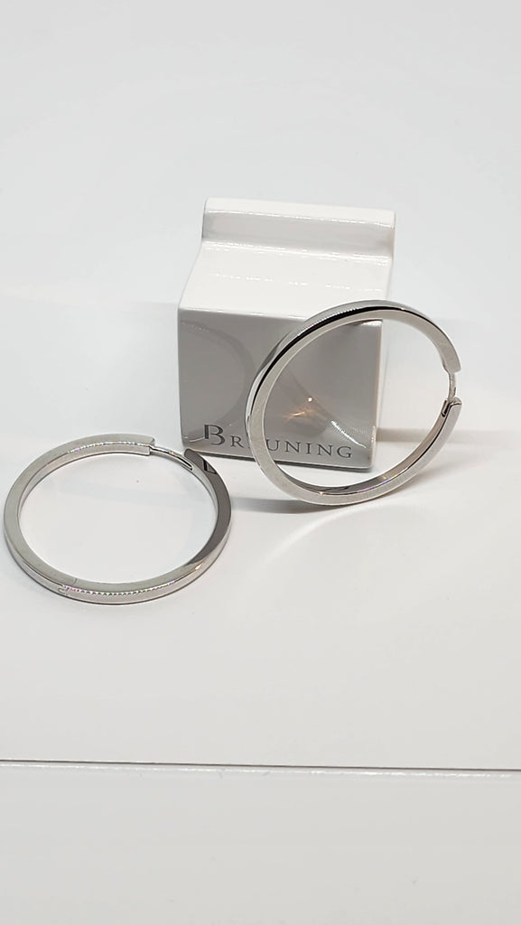 925 sterling silver hoop earrings [ 1 inch]