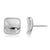 Carla Inverted Square Sterling Silver Stud Earrings