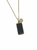 Gold and Onyx Necklace