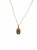 Citrine and Diamond Yellow Gold Necklace