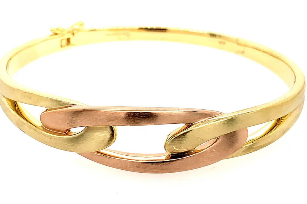 Breuning Gold Interwoven Bracelet