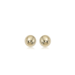 Carla 14k 6mm ball earrings