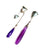 Reveal 2.0: Asymmetrical Earrings with Purple Chalcedony