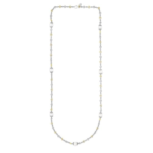 Phillip Gavriel 18k / sterling pearl necklace