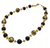Black & Gold "Nizza" Necklace