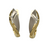 Breuning Two Tone Gold Fashion Earrings