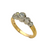 14k Two-Toned Diamond Ring