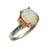 14K Two Tone and Opal Ring