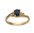 14k and Sapphire Ring