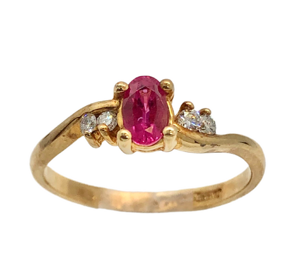 14k and Ruby Ring