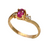 14k and Ruby Ring