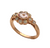 14K Rose Gold and Morganite Ring