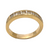 14K Yellow Gold .60TW Band