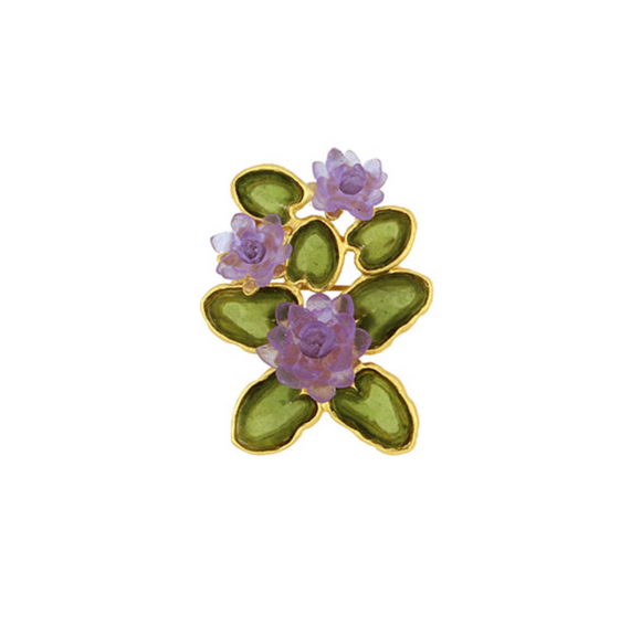 Water Lily Brooch