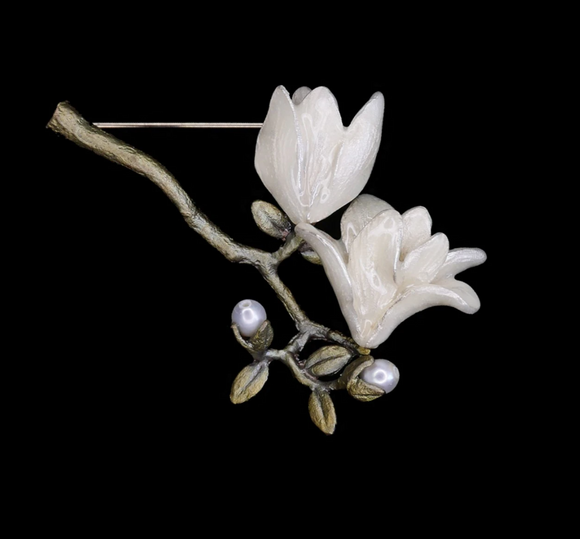 Magnolia Blossom Brooch